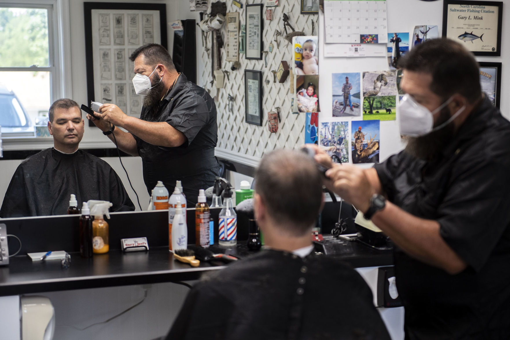 Barbershop reopening